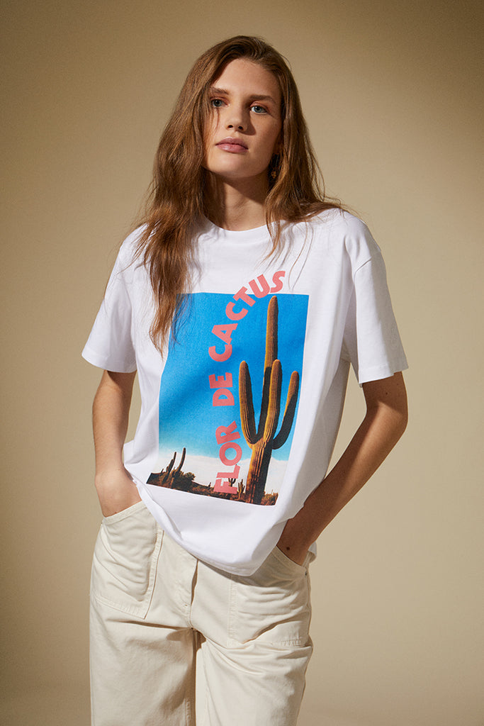 T-shirt TAMIA WHITE - Tresse Paris