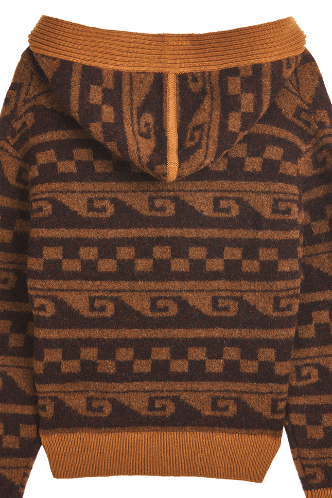 Brown MACAO Sweater - Tresse Paris